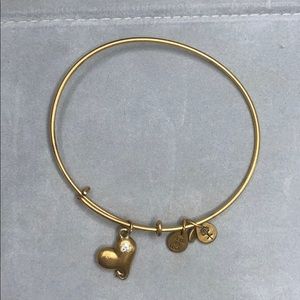 Alex and Ani heart bracelet